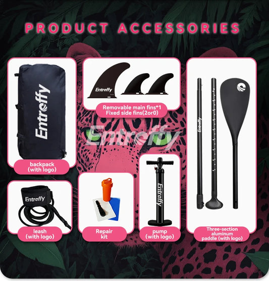 High Quality Materials Unisex Inflatable Surfing Paddle Board Inflatable Paddle Board With Accessories
