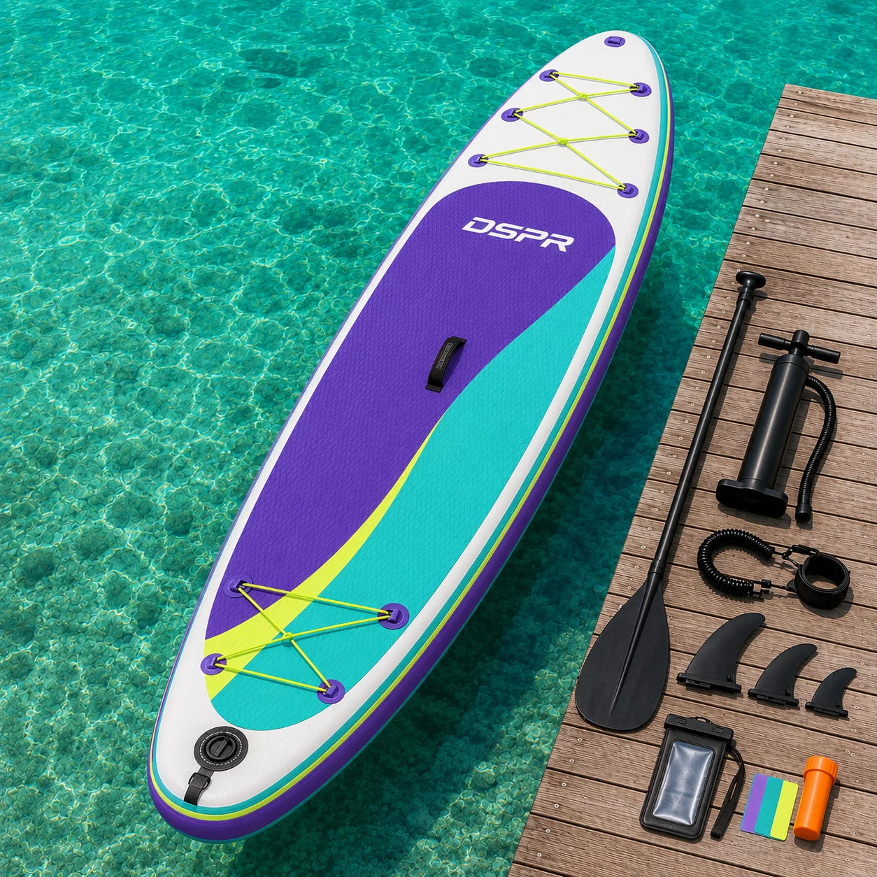 Fastest 6 Day Shipping Custom Printed All Around Paddle Board Fusion Drop Stitch for Beginner Logo and Color Bulk Orders