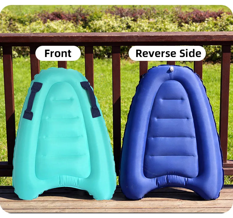 Inflatable Surfboard Portable Bodyboard Adult Light Kick Board Surfing Water Skiing Board Water Learning Swimming Board