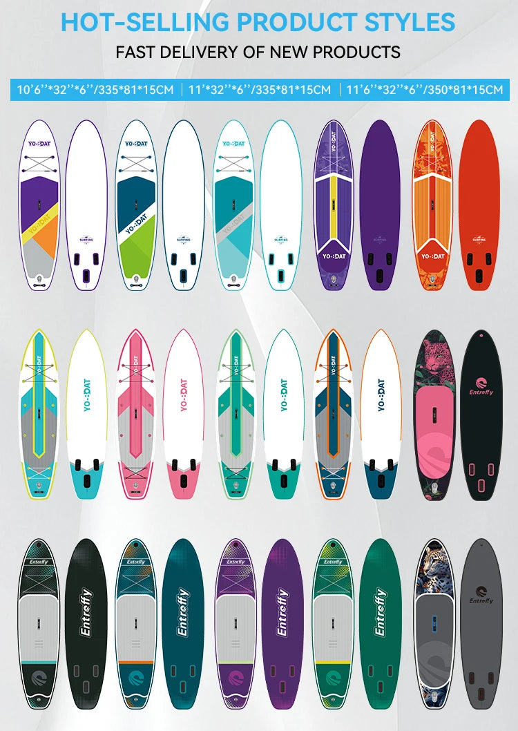 High Quality Materials Unisex Inflatable Surfing Paddle Board Inflatable Paddle Board With Accessories