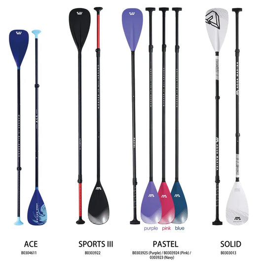 AquaMarina/ SUP paddle surfing aluminum alloy paddle fiberglass double use paddle DUAL TECH kayak oar inflatable boat sup