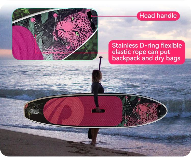 High Quality Materials Unisex Inflatable Surfing Paddle Board Inflatable Paddle Board With Accessories
