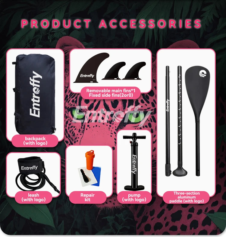 High Quality Materials Unisex Inflatable Surfing Paddle Board Inflatable Paddle Board With Accessories