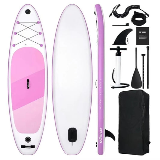 Portable And Durable Skimboard Inflatable Surf Equipment Custom Surfing Paddle-surf Board