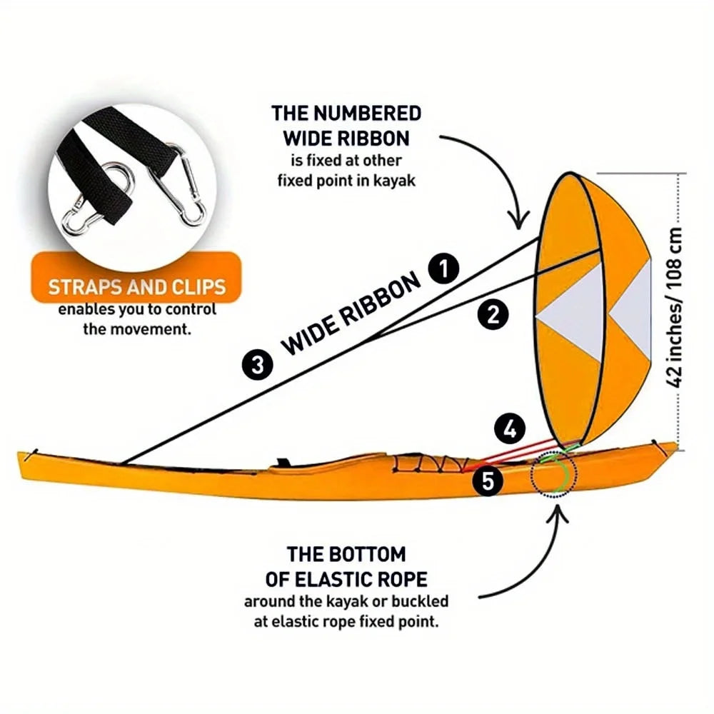 42Inch SUP Board Wind Sail Kayak Rowing Paddles Surfboard Padel Surf Water Sports Boat Surfing Accessories